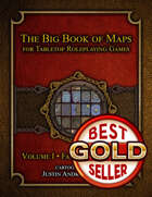 The Big Book of Maps for Tabletop Roleplaying Games - Volume 1: Fantasy Adventure