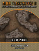 Alien Planetscapes 2 - Rocky Planet